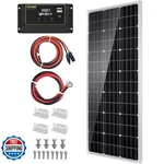 Topsolar Panel Kit 100 Watt 12 Volt Monocrystalline Off Grid System For New. Price: $168.73.