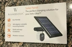 Wasserstein 2W 6V Solar Panel With 13.1FT/4M Cable Compatible Arlo Ultra/ul Open. Price: $91.99.