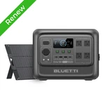 Bluetti Elite V2 1800W 1024WH Portable Power Station + 100W Solar Panel Kit Certified. Price: $528.00.