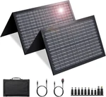 60W Solar Panel For Portable Power Station, Foldable With 12-18V Dc New. Price: $273.04.