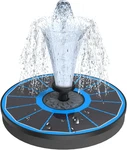 Solar Fountain For Bird Bath Direct Sunlight High Efficiency 3.5W Glass Panel New. Price: $26.75.
