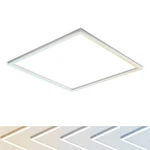 Luxrite 2X2 Ft Edge-lit Frame Led Panel Lights 5CCT 3000K-6500K 2600/3900/5200LM New. Price: $82.49.