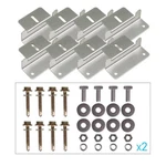 Renogy 2 Sets Solar Panel Mounting Z Brackets Aluminum Corrosion-free Rv Roof New. Price: $18.89.