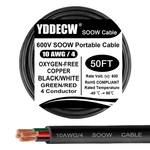 Yddecw 50FT 10/4 Awg Portable Power Cable Conductor - Soow 600V Gauge New. Price: $171.74.