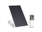 Wasserstein Solar Panel With Cable For Wyze Video Doorbell Pro (white, 1 Pack) New. Price: $33.95.