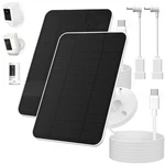 Pywenlo Solar Panel For Ring CAMERA,2 Pack 4W Weather-resistant Charger White New. Price: $31.95.