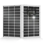 100W Pack Bifacial Solar Panels Eco-worthy Watt 2PCS Monocrystalline Module New. Price: $154.99.