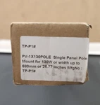 Aims Power, PV1X130POLE Adjustable Solar Side Mount Bracket-free Shipping! New. Price: $40.00.