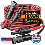 Aimou 20FT 10AWG Solar Extension Cable Gauge Waterproof Connectors For Rv Off New. Price: $45.57.