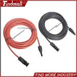 Findmall 1PAIR 10AWG Black + Red 30FT Wire Connector Solar Panel Extension Cable New. Price: $29.41.