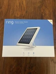 White Ring Super Solar Panel 5W Barrel Plug Connector For Spotlight Cam/ Stickup New. Price: $44.99.