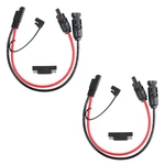 Jienk 2PCS 1FT 10AWG Solar Panel Connector Cable, Sae MC-4 Female Ada... New. Price: $25.60.