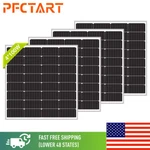 Pfctart 12V Solar Panel 100W 200W 400W Mono Off-grid Charge For Rv Marine Home New. Price: $132.58.