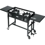 Barton 58,000 Btu Outdoor Propane Double Burner Stove Cooking Station Bbq Grill New. Price: $144.95.