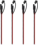 4 Pcs 12V Sae To Quick Disconnect Extension Cable With Dc Connection... New. Price: $11.94.