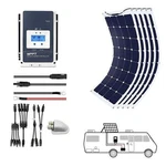 Acopower 550 Watts Flexible Solar Marine Kit , 50A Mppt Charge Controller New. Price: $1438.99.
