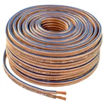 Car Home Audio Speaker Wire Transparent Clear Cable 12AWG 100FT 12/2 Gauge New. Price: $23.95.