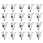 20 Pack Solar Panel Mid Clamps, Roof Pv Rail Aluminum Mounting Bracket ... New. Price: $44.21.