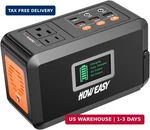 Howeasy Portable Power STATION,120W(240W Peak) Solar GENERATOR,88WH Lithium Batt New. Price: $105.20.
