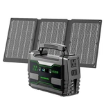 Marbero 155WH Solar Generator 30W Panel 100W Ac New. Price: $179.99.