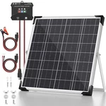 Solar Panel Kit 20W 12V, Battery Trickle Charger Maintainer, Waterproof... New. Price: $55.43.