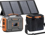 Portable Power Station With Solar 40W, 300W Generator Panels, New. Price: $259.99.