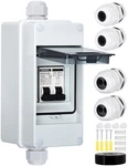 Dihool 15 Amp Circuit Breaker Box, Pv Disconnect Switch, Solar Isolator 400V Dc New. Price: $27.77.