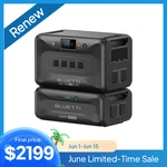 Bluetti Apex 300+B300K 5529.6WH Portable Power Station Generator For Home Backup Certified. Price: $2549.00.
