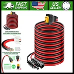 Ansoufien Solar Panel To XT60 Charge Extension Cable 30FT 10AWG New. Price: $79.99.
