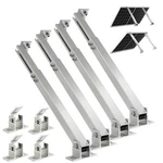 Fahkns Solar Panel Mounting Bracket 14-27IN Adjustable 100-450W Set New. Price: $89.99.