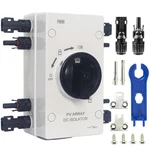 IP66 Waterproof Solar Pv Dc Quick Disconnect Switch, 1000V 64A Panel Di... New. Price: $72.63.