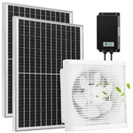 Fanspex Solar Exhaust Fan, Powered Vent Kit For Outside Greenhouse ... New. Price: $136.09.