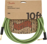 Fender Festival Instrument/guitar Cable Eco-friendly Pure Hemp, Green 10' Ft New. Price: $27.19.