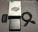 Ugreen Nexode 200W Gan 8-PORT Desktop Charger Station Usb-c + X766 Open. Price: $55.00.
