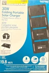 Utilitech 5437962 - 30 Watt Folding Portable Solar Charger 19.8 Volts New. Price: $34.99.