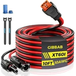 10AWG 10FT Solar XT60I Cable, Gibbab 3 25FT Panel Connector New. Price: $29.99.