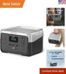 Ecoflow River 2: 256WH Solar Generator With 1-HOUR Ac Fast Charging & 600W Power New. Price: $375.99.