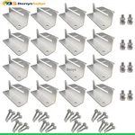 Solar Panel Z Bracket Mounting Mounts Rv Boat Roof Wall 4 Set New. Price: $29.00.