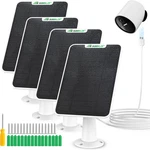 4 Pack 6W Solar Panel For Simplisafe Outdoor Camera IP65 Weatherproof New. Price: $72.17.