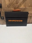 Mhpowos Camping Solar Panel Power Bank 18V45W System Kit, New Open. Price: $40.00.