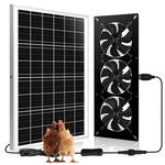 Roodike Solar Powered 3 Fan Kit, 25W High Velocity Waterproofed Exhaust... New. Price: $84.99.