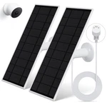 Loqdivr Solar Panel For Google Nest Camera 2PACK Upgraded Power Charger New. Price: $60.90.