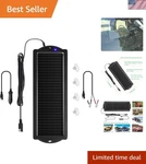 12V Solar Battery Trickle Charger & Maintainer Eco-friendly Power Solution New. Price: $40.99.
