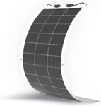 Solar Panel 100 Watt 12 Volt Monocrystalline Semi-flexible Bendable New. Price: $249.99.