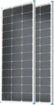 Renogy 2PCS Solar Panels 100 Watt 12 Volt, High-efficiency Monocrystalline Pv New. Price: $230.47.