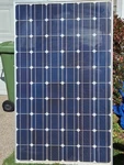 Sharp 236 Watt, 37 Volt Rooftop Solar Panels Model NU-U235F9BX Used. Price: $100.00.