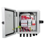 Pv Combiner Box, 4 String Metal Solar With 15A Rated Current Fus... New. Price: $140.28.