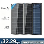 2PACK 100W Bifacial 200W Solar Panel Mono 18V 18BB N-type Pv Home Rv Off Grid Us New. Price: $67.99.