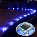 Solar Driveway Lights 24 Pack Led Waterproof Blue Cool White SLD1S Agptek New. Price: $299.99.