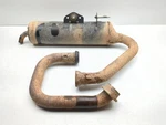 16-23 Yanmar Longhorn Viking 700 Rear Muffler & Header Pipe Can Exhaust Used. Price: $198.85.